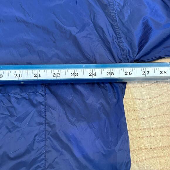 Adidas Originals Blue Windbreaker Shell Jacket Women’s M - Picture 6 of 9